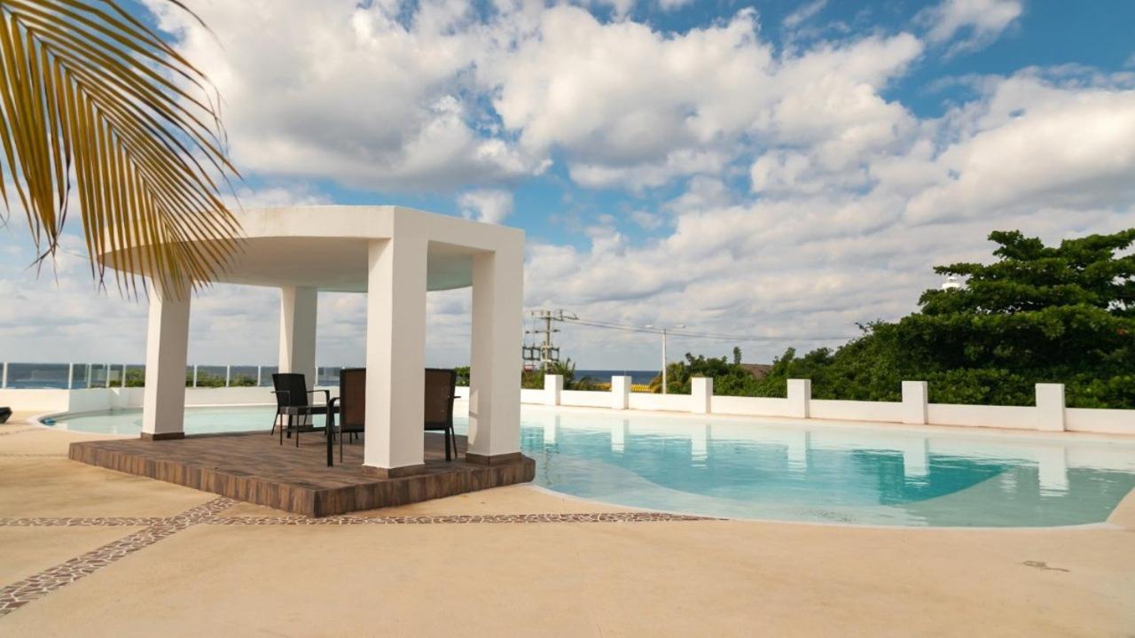 Confortable Casa En Cozumel, Condominio Con Vista Al Mar # 28 Kültér fotó